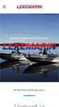 Mobile Screenshot of lekemarin.fi